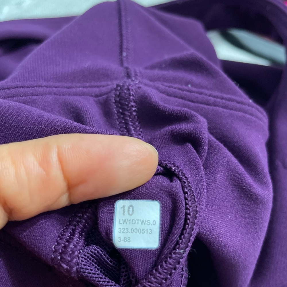 Lululemon Align Tank Top Dramatic Purple Magenta, Size 10 - Picture 8 of 8
